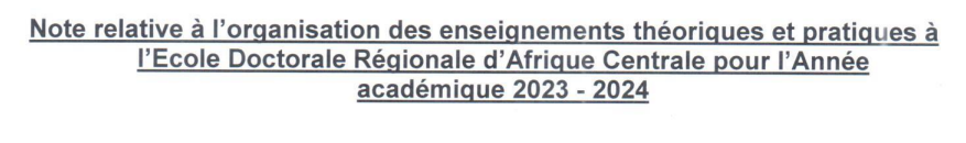 note organisation 2023 2024